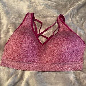 Pink Active sports bra